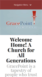 Mobile Screenshot of gracepointcc.org